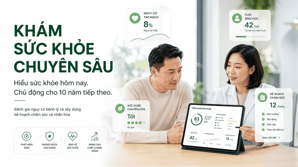 Khám sức khỏe chuyên sâu gồm những gì? Hướng dẫn đầy đủ từ A-Z